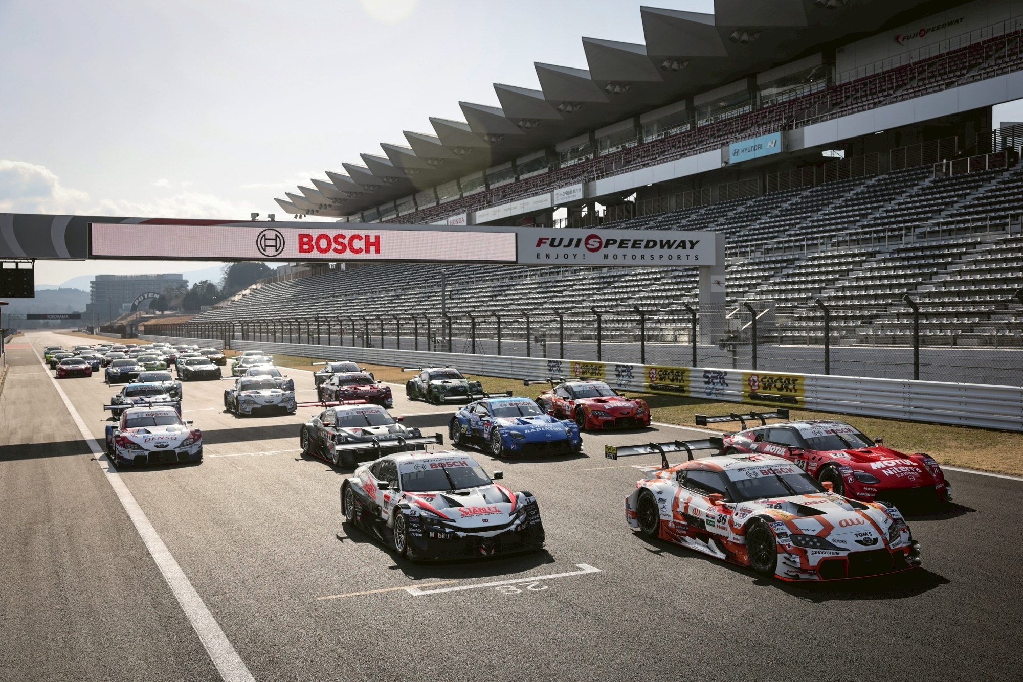 8月２日(日)はボッシュ横浜本社で「SUPER GT 第4戦 富士」のパブリックビューイング＆トークショーを楽しもう！